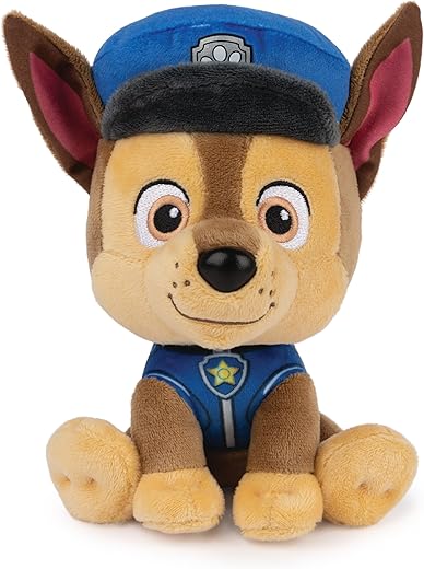 Where can I purchase the Paw Patrol Official GUND Soft Dog Themed Cuddly Plush Toy Chase?