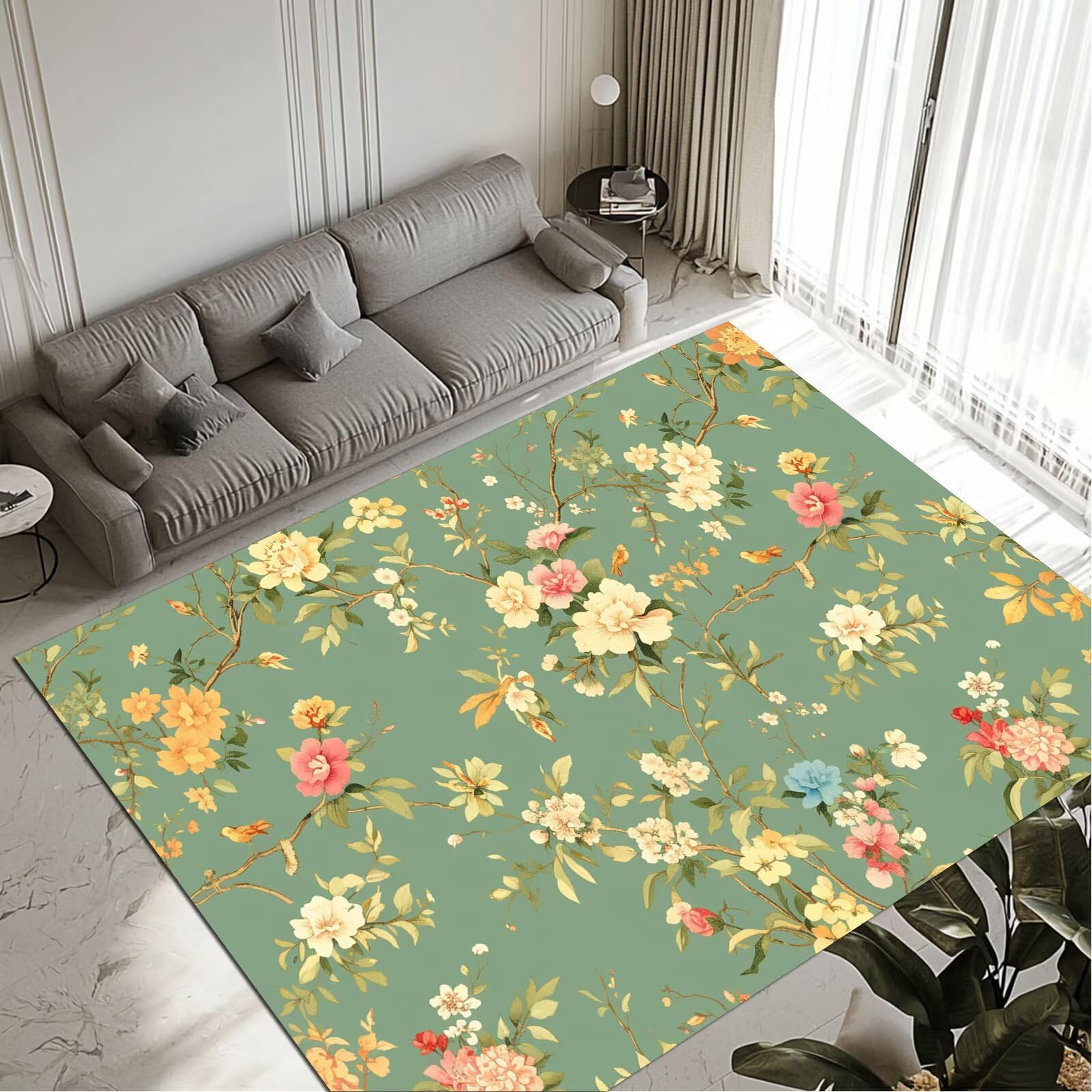 Tapis Green lavable et imperméable avec envers antidérapant