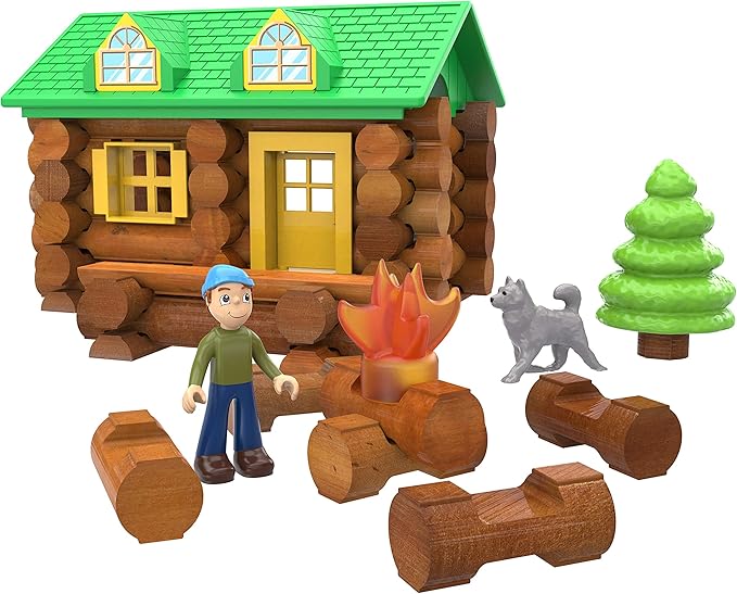 Lincoln Logs-On The Trail Building Set-59 Pieces-Real Wood Logs - Ages 3+ -  Best Retro Building Gift Set For Boys/Girls-Creative Construction  Engineering-Top Blocks Game Kit - Preschool Education Toy : Everything Else  - Amazon.com