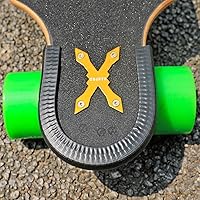 Vista 5 de Vanpro Protector de cubierta para patineta, excelente protección de bordes, longboard, protector de nariz y protector de cola para tabla reforzada