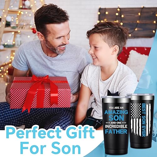 Miniatura 2 de Fufandi Regalos para hijo  Cumpleaños, Navidad, Día de San Valentín, Día del Padre, regalos de graduación para hijo, hijastro, bono, hijo de mamá,