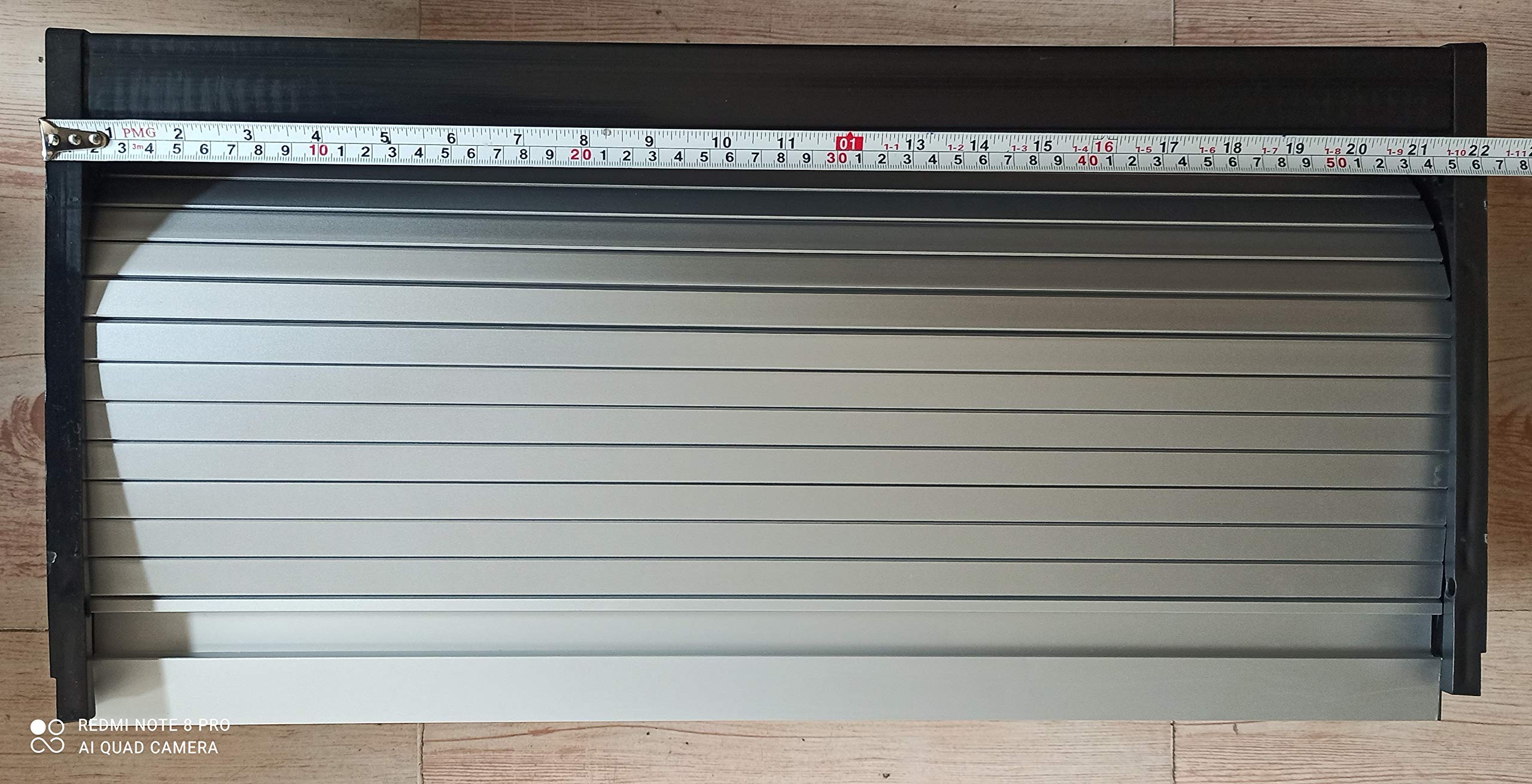 NOW & EVER PVC Rolling Shutter - Silver -3
