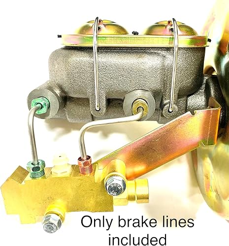 Miniatura 2 de Kit de Línea de Freno Delantero - Compatible con CamaroFirebird 67-69 - Inoxidable - The Stop Shop