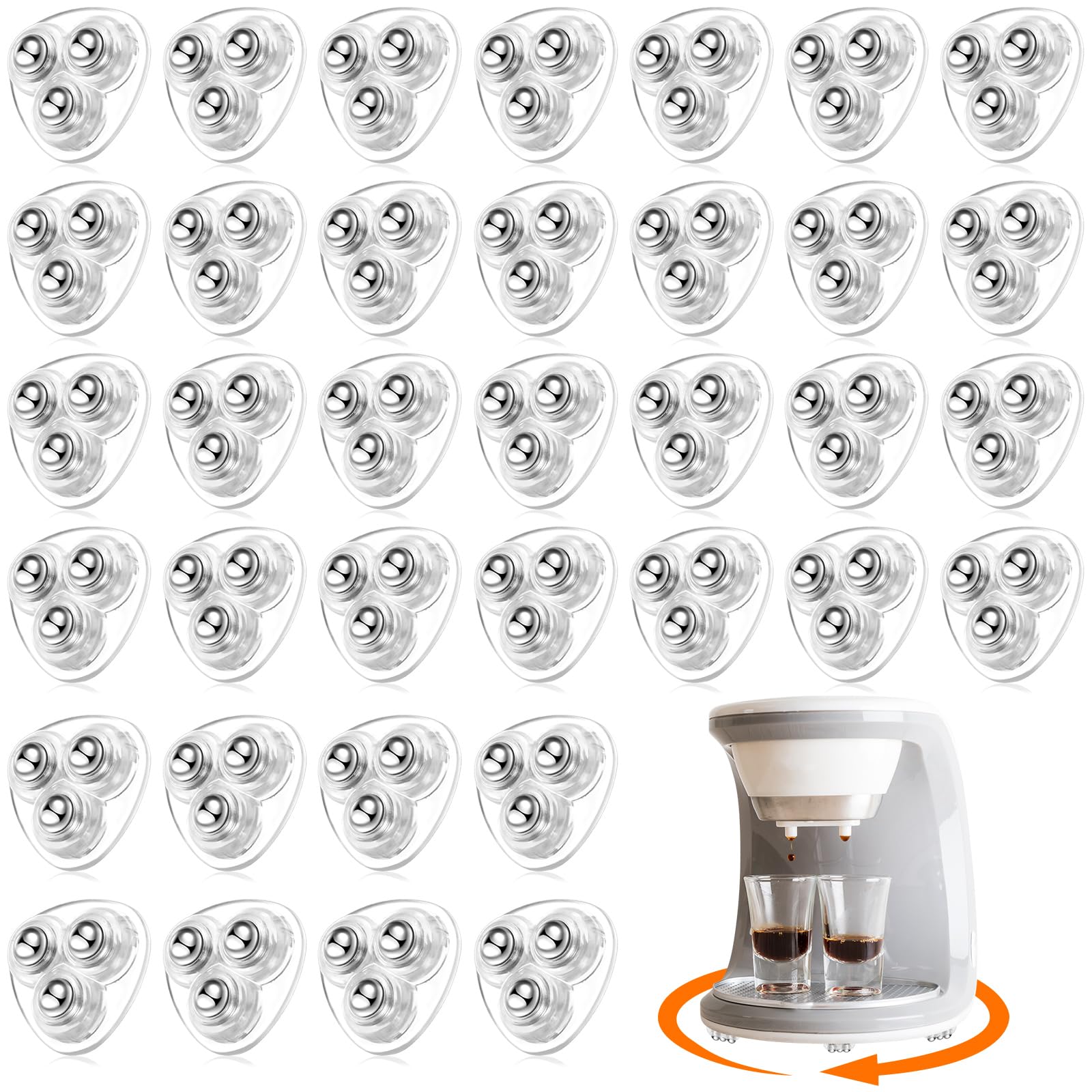 Honoson Self Adhesive Caster Wheels - Easy Furniture Moving -22