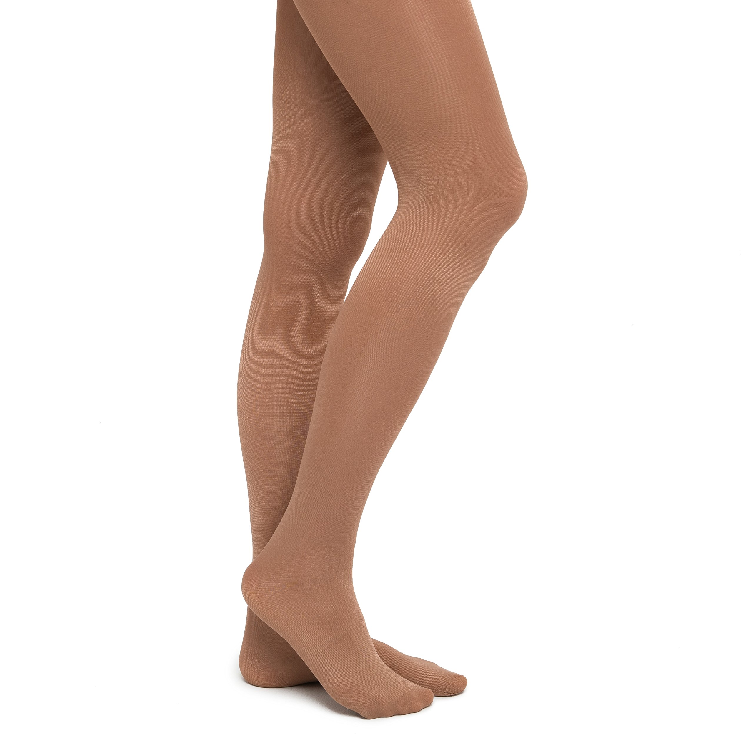 Rumpf Glanzstrumpfhose Marie Toast Gr. 164 (12/14)