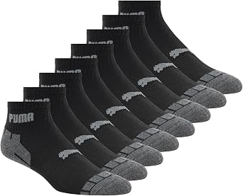 PUMA Men's 8 Pack Low Cut Socks Running Socks pack of 8