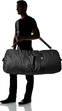 Everest 40-Inch Round Duffel, Black, One Size
