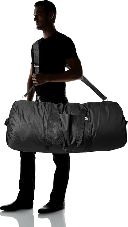Everest 40-Inch Round Duffel, Black, One Size