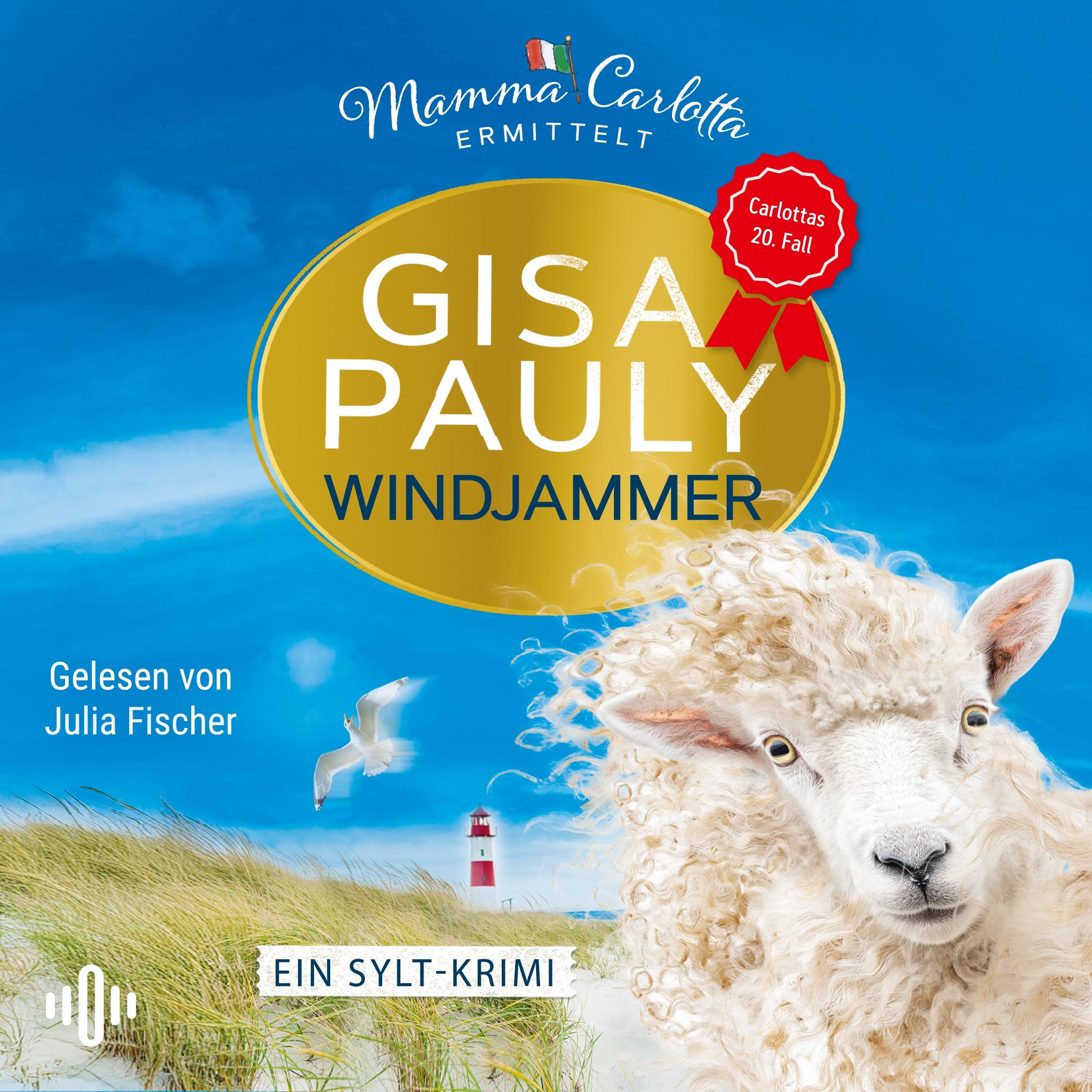 Windjammer (Mamma Carlotta 20): Ein Sylt-Krimi: 2 CDs | Der 20. Band der SPIEGEL-Bestseller-Reihe!