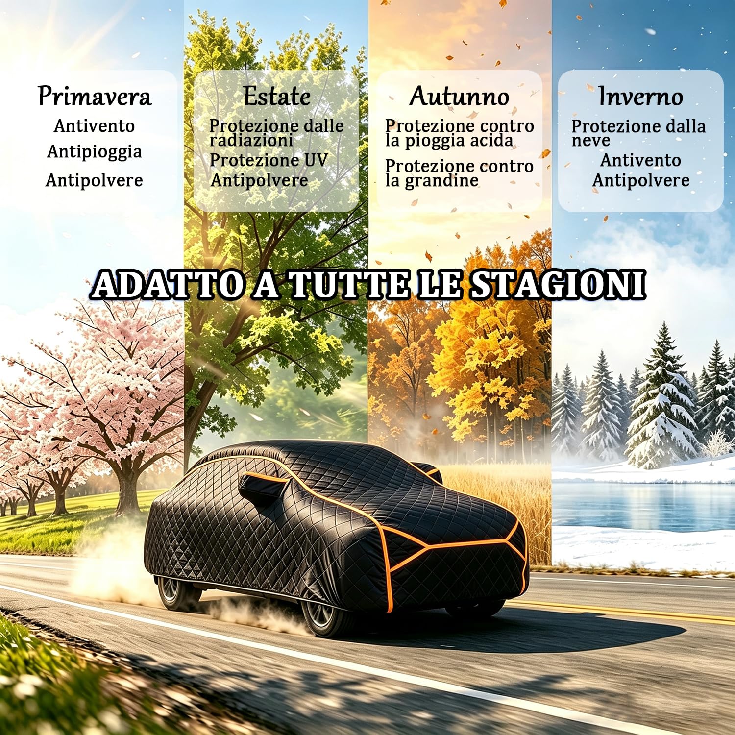 Telo Copriauto Antigrandine per Mercedes-Benz GLB (2019-2026)