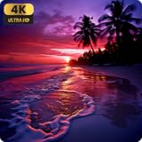 Calming Golden Beach Sunset Sleep Noise for Fire TV
