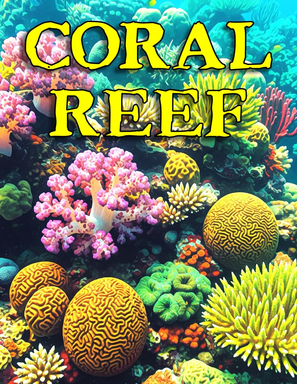 Coral Reef: An Underwater Coloring Adventure
