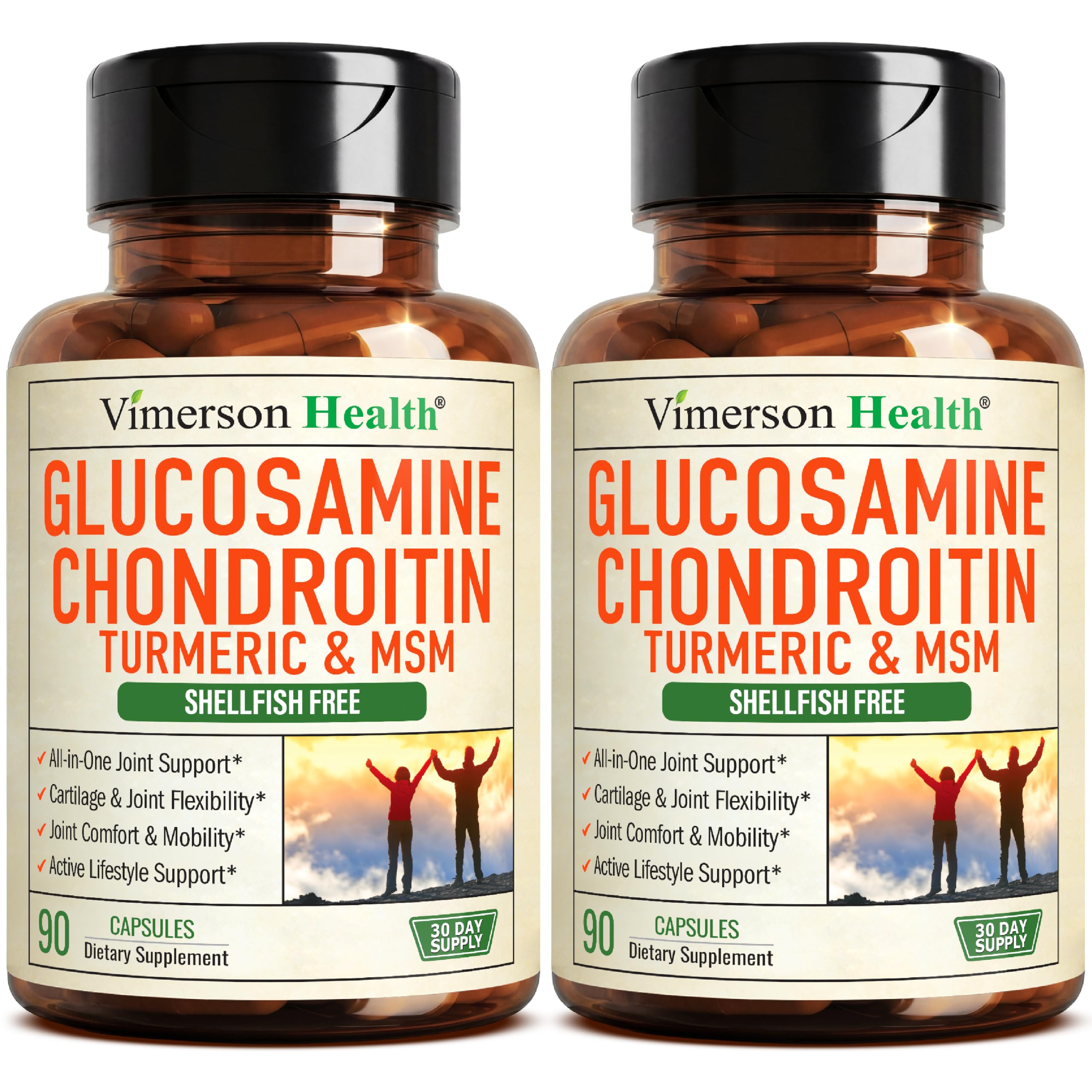 Vegan Glucosamine Chondroitin MSM Joint Supplements for Women & Men 180 Ct — Amazon image 13