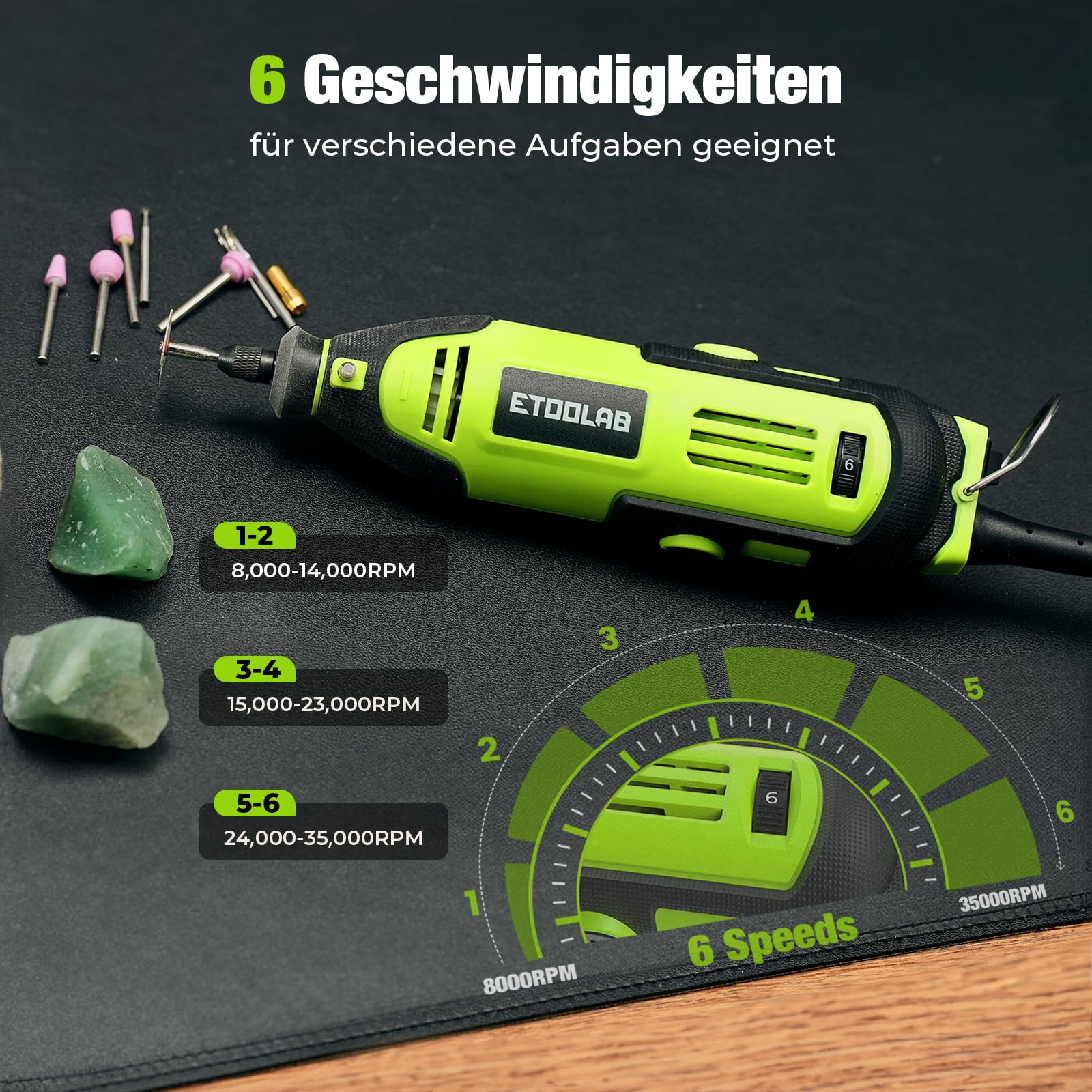 ETOOLAB Utensile multifunzione professionale da 200 W