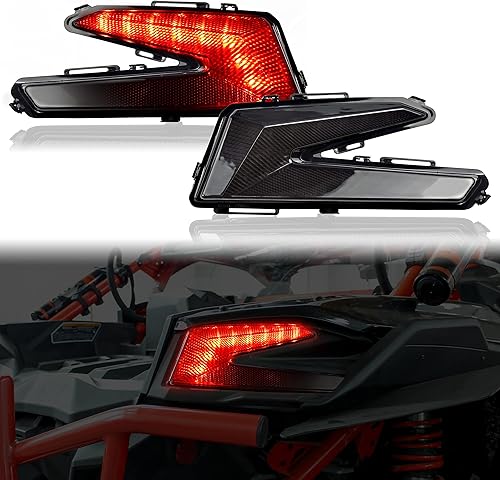 Luces traseras LED para Can Am X3, luces traseras de freno KATIMOTO para Can-Am Maverick X3 XDS XRS Max Turbo R 2017-2024, accesorios de repuesto