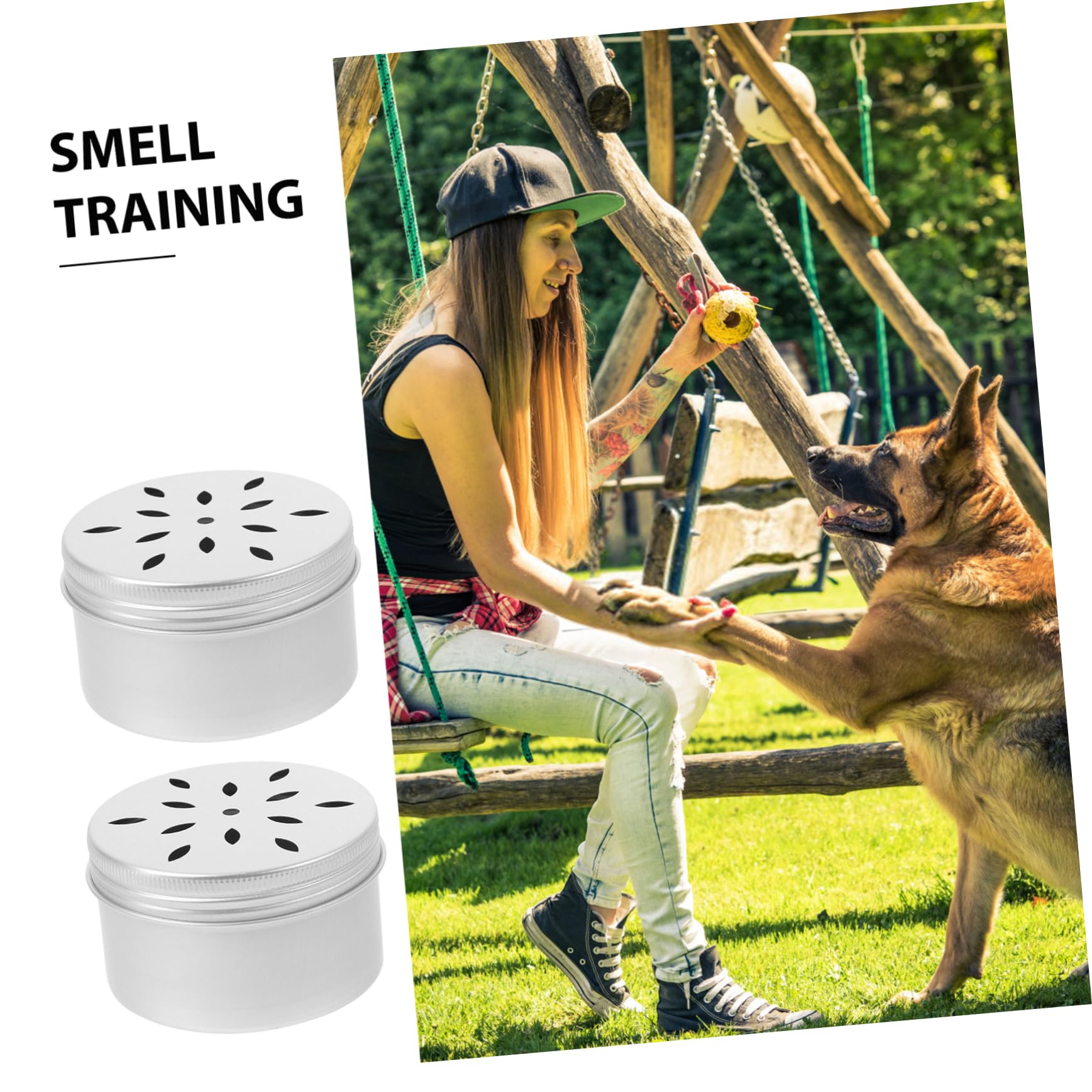 20piezas Entrenamiento De Olores para Contenedor De Entrenamiento Odorífico para Actividades y Desarrollo del