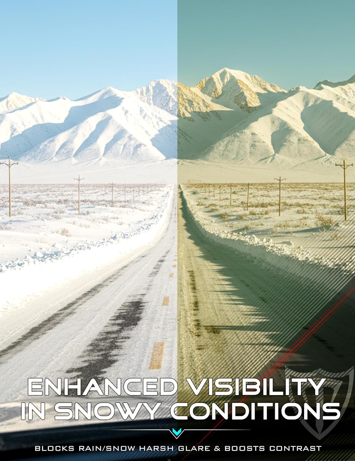 ATTCL Polarized Sunglasses Men Sports: UV Protection Anti Glare Wrap Around Lightweight Metal Driving Fishing Golf Running - Image 4