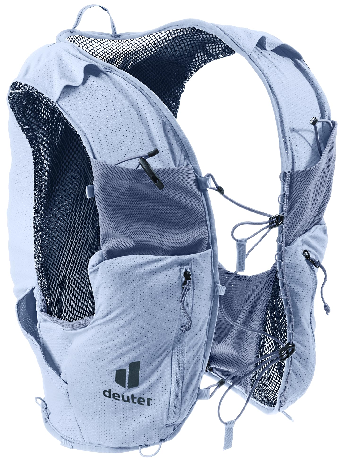 deuter Traick 5 SL Damen Trail Running Weste incl. 2X deuter Streamer Flasks 500ml