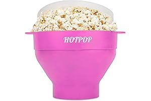 The Original Hotpop Microwave Popcorn Popper: The Revolutionary, Collapsible, Silicone Popcorn Maker