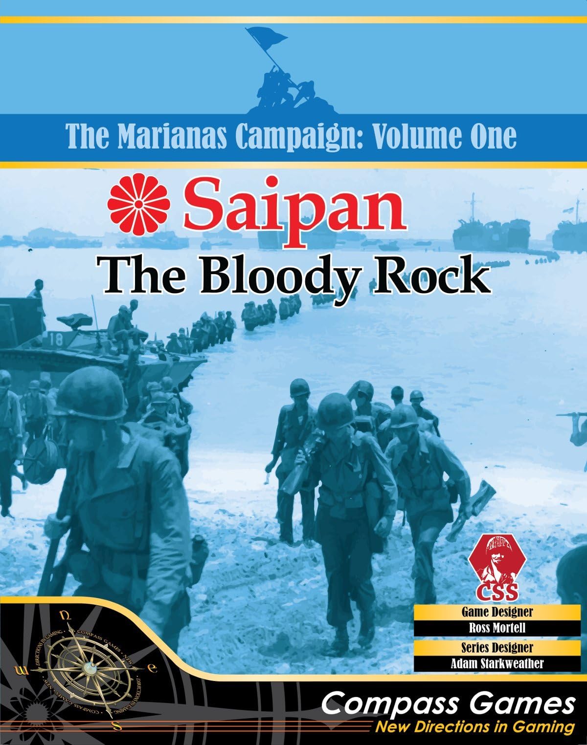 CPS: Saipan, the Bloody Rock, Board Game