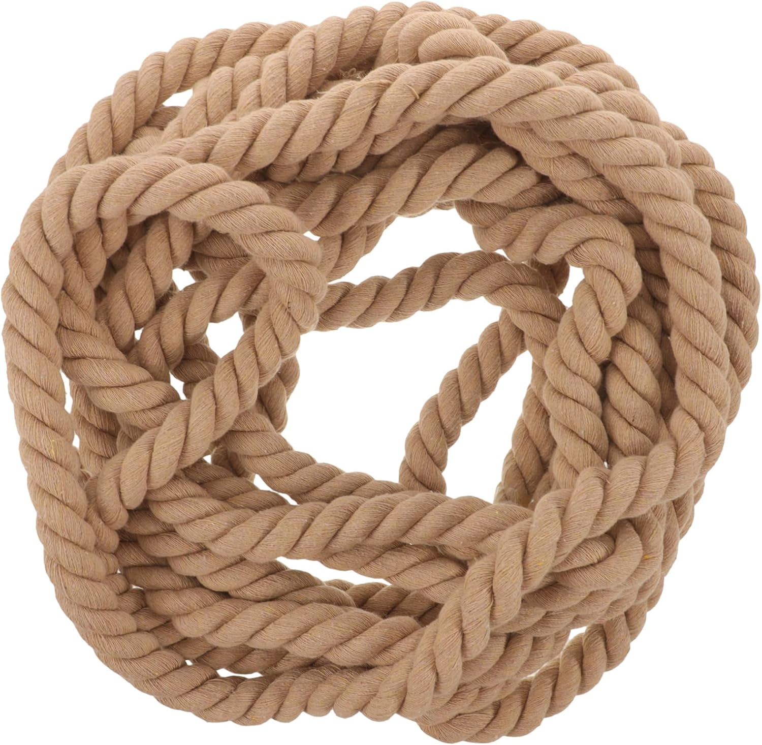 BESPORTBLE Nautical Hemp Rope for Crafts and Deck Handrails 1/ Sturdy Marine-Grade Material for Garden Fencing and Home Decor