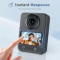 Vista 4 de STARTRC PHOTO Protector de pantalla para DJI Osmo 360 para accesorios de cámara Xtra Sphra360, película de vidrio templado Ultra HD para cámara Osmo