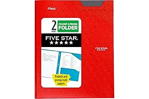 Five Star 2 Pocket Folder: The Robust and Versatile Solution for Your Organizational Needs