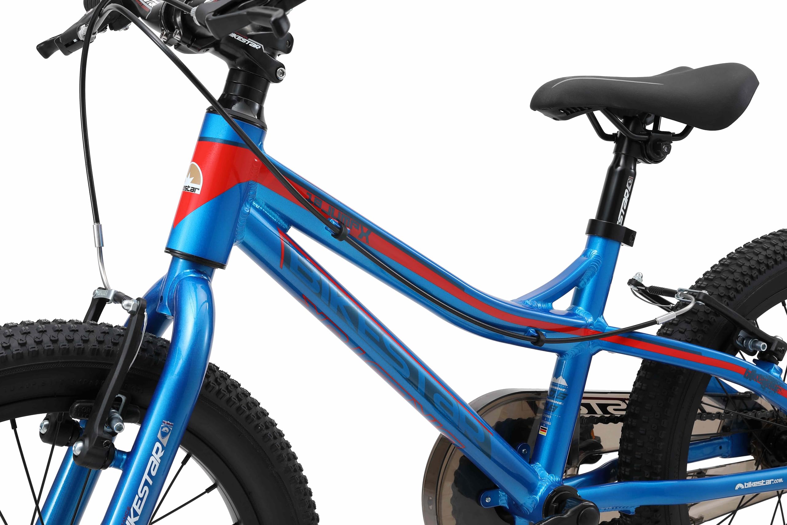 Bici Mountain Bike 20 Pollici Per Bambini - 6 Velocit&agrave; E Doppio Freno A Disco