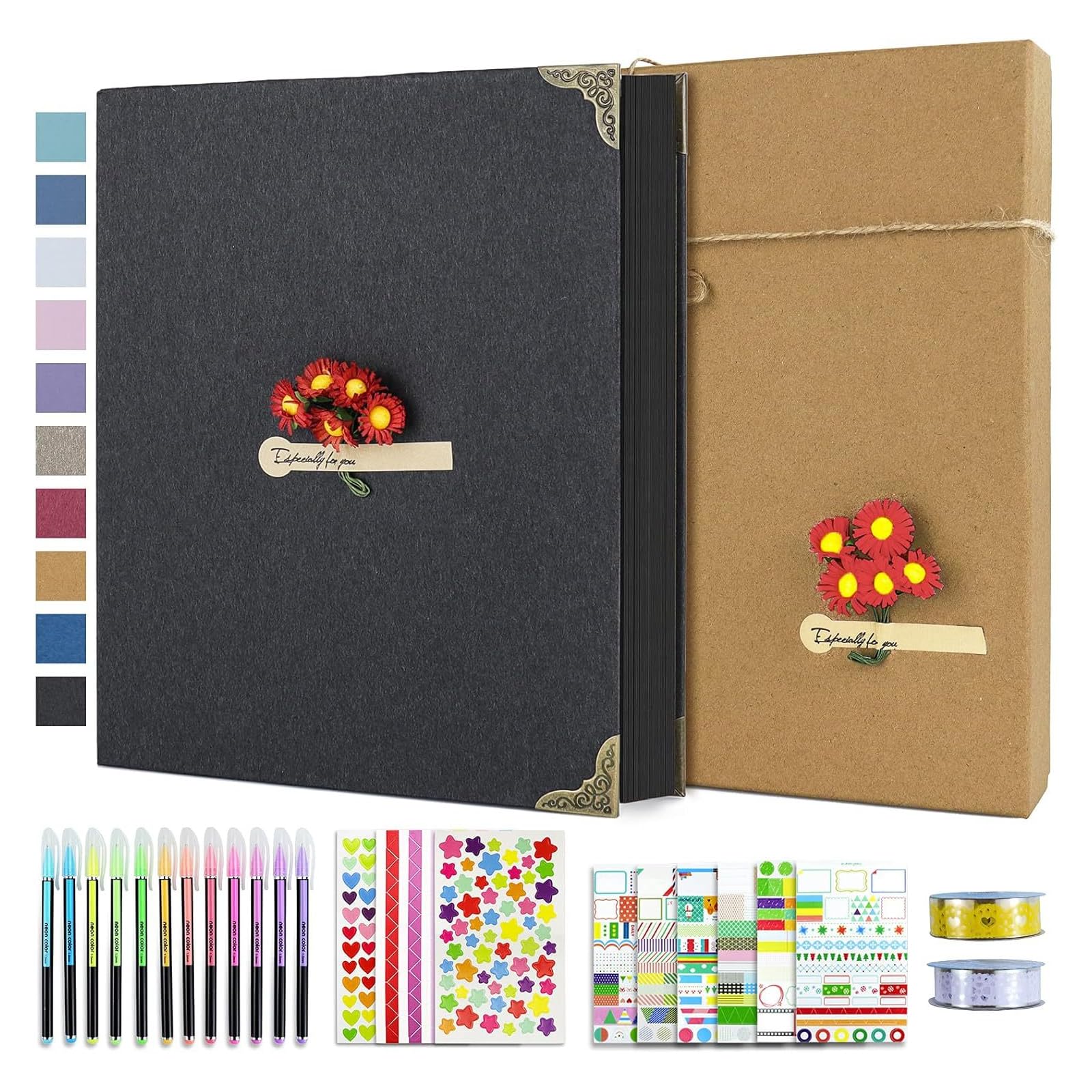 Diys Scrapbook Photo Album Set Scrapbook Memory Photo Book 30 Page Scrapbooking Supplies Wedding Valentines Gift Diys Memory Book