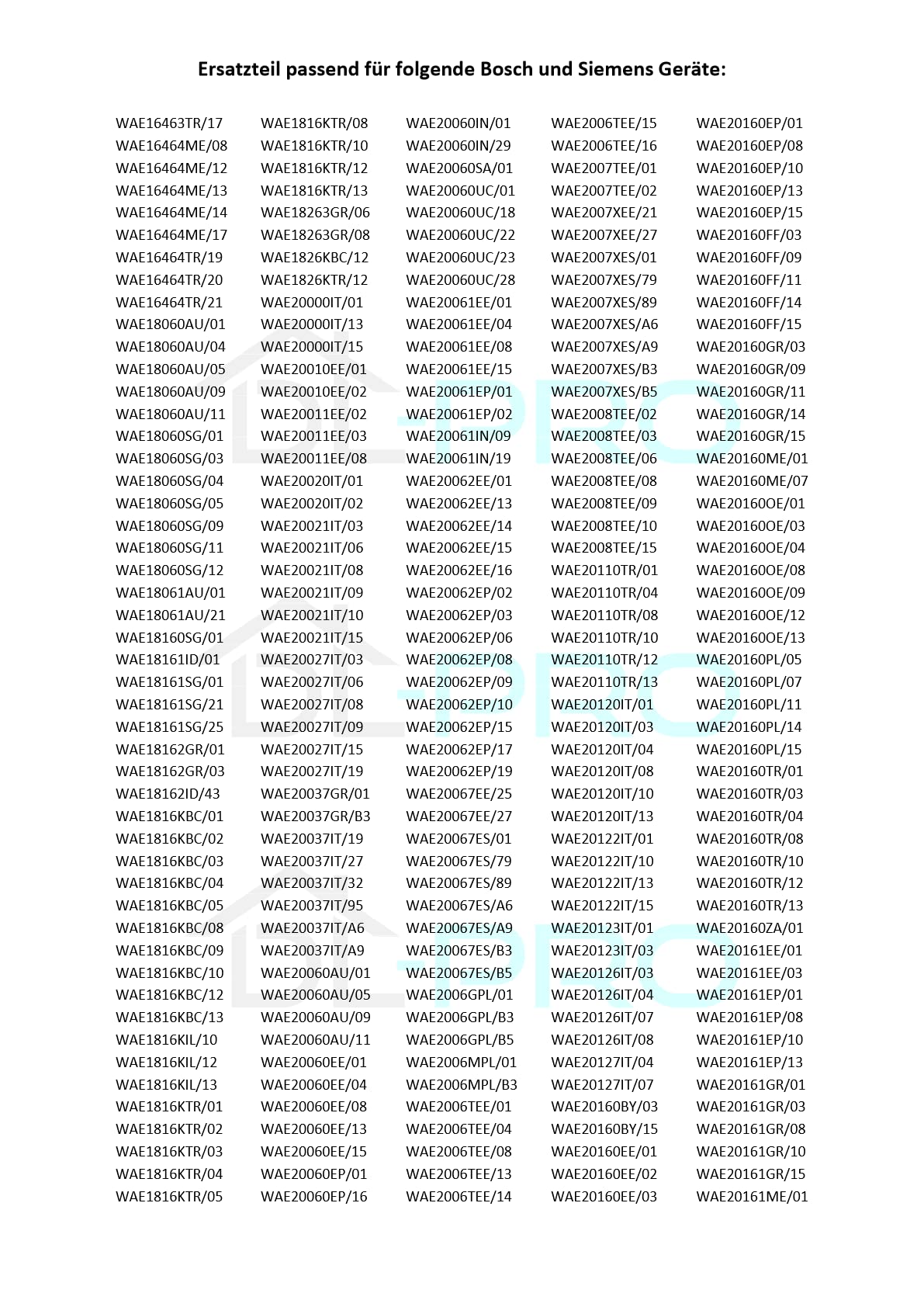 DL-pro Waschmittelschublade für Bosch Siemens Neff 00703270 703270 Einspülschale Waschmittelkasten Wasserweiche für Maxx Avantixx Classixx VarioPerfect iQ300 iQ100 Siwamat Waschmaschine