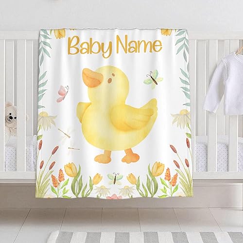 Miniatura 1 de Manta de bebé personalizada para niñas y niños, manta de bebé personalizada con nombre para niños pequeños, baby shower, recién nacidos, guardería,