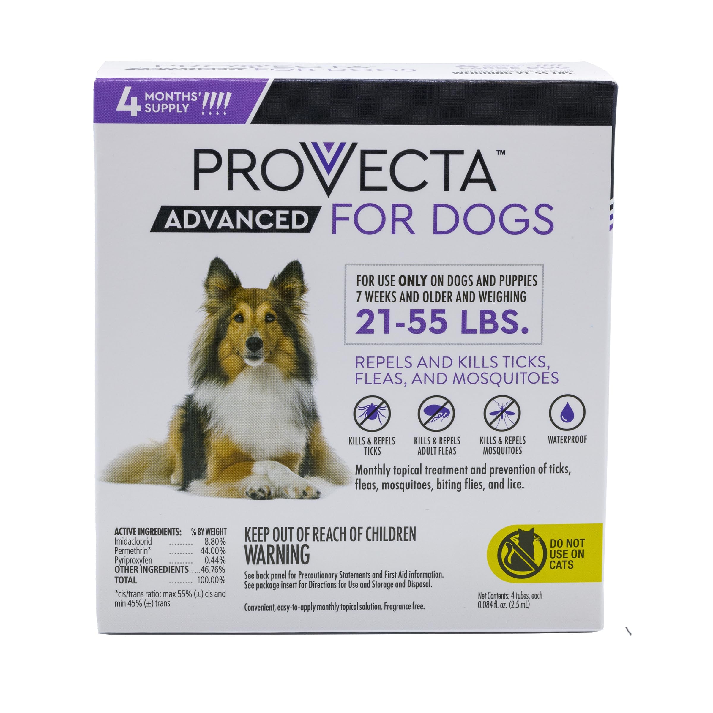 Advanced for Dogs (Lg) 21–55 lbs – 4 Mos/Box