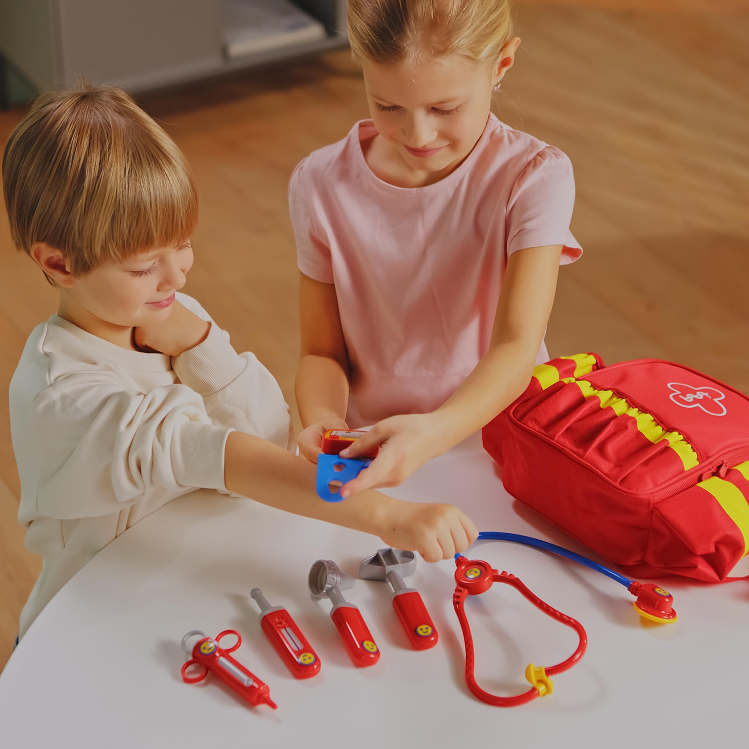 Theo Klein 4314 Emergency Rescue Backpack I With stethoscope - Image 3