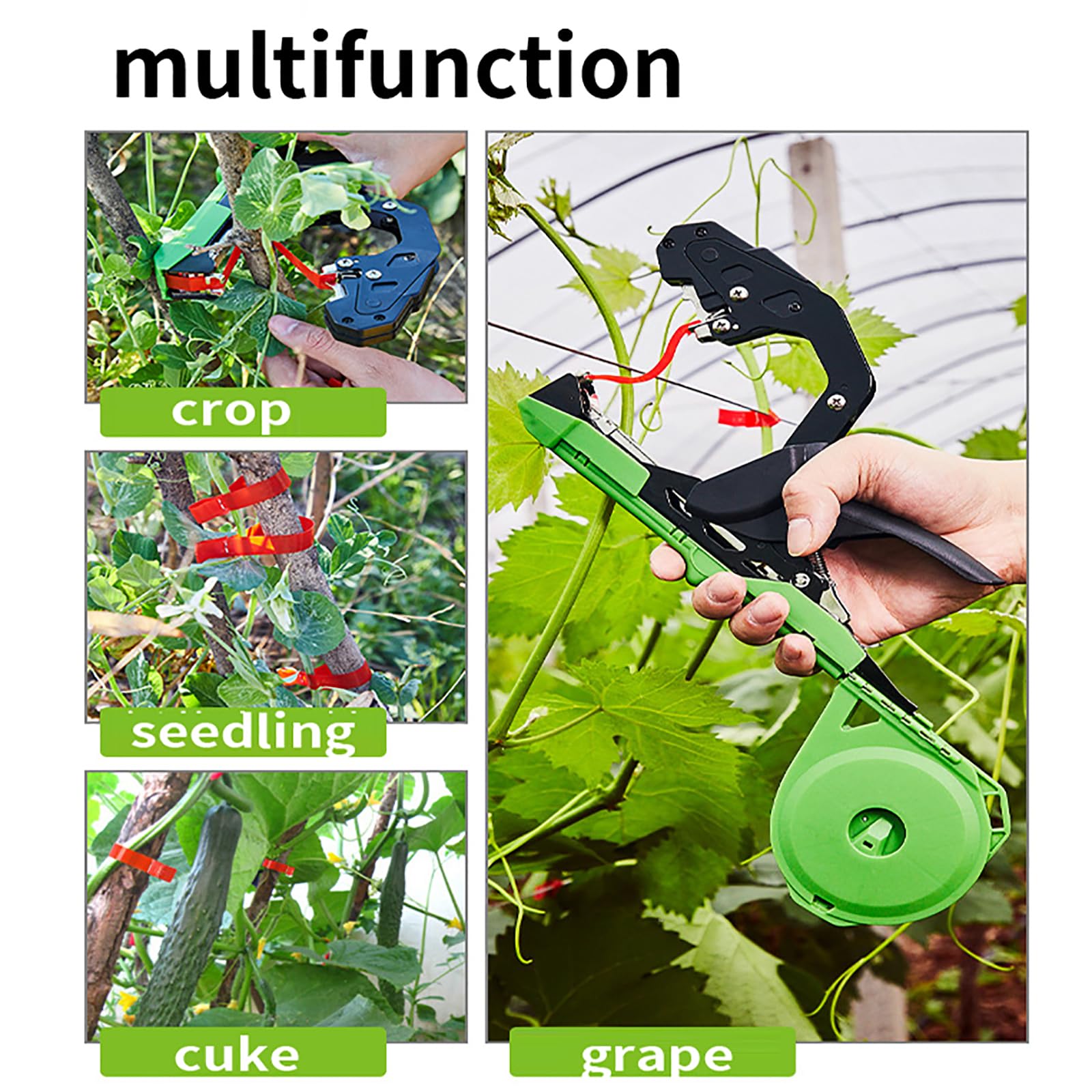 野菜 fyy Amazon.co.jp: 植物結束機 ブドウ・トマト・つる野菜用 テープ10巻