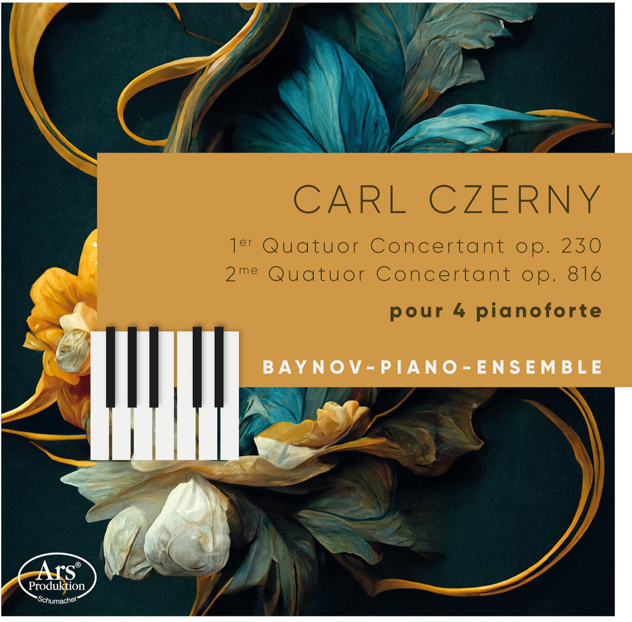 Carl Czerny: Concerting Quartets for 4 Pianoforte (CD)