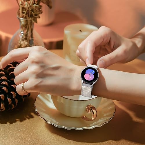 Miniatura 6 de Correa de nailon de 0.787 in para Samsung Galaxy Watch 7654FE 1.575 in 1.732 inactive 25 Pro 1.772 in4 Classic 1.654 in 1.811 inGalaxy 6 Classic