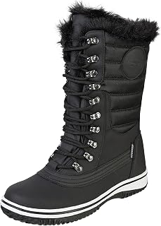 MOLS Damen Winterstiefel DRENU mit wasserdichter Funktions-Membran Warmer Winterstiefel in atmungsaktiver Qualität