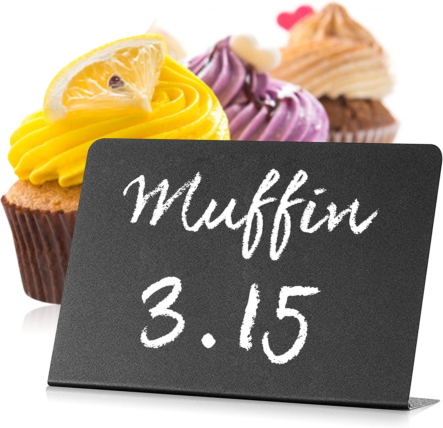 5 Pack Mini Chalkboard Signs 4x3 in for Message & Special Event Decoration