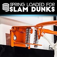 Vista 4 de Franklin Sports Mini Aros de Baloncesto - Mini Aro Interior Sobre la Puerta + Juegos de Baloncesto - Accesorio Perfecto para Dormitorio + Oficina