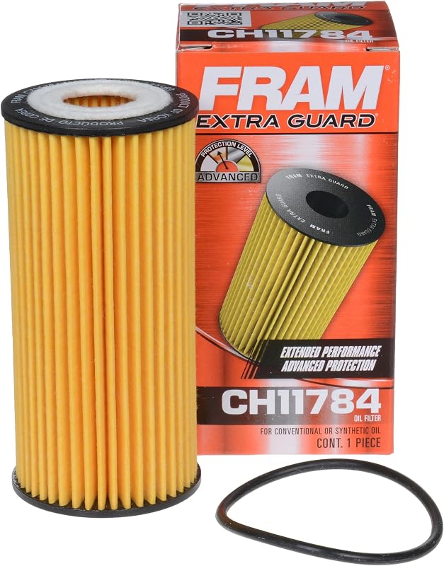 Filtro de óleo FRAM CH11784 Extra Guard para Volkswagen, Audi e Porsche – 1 unidade
