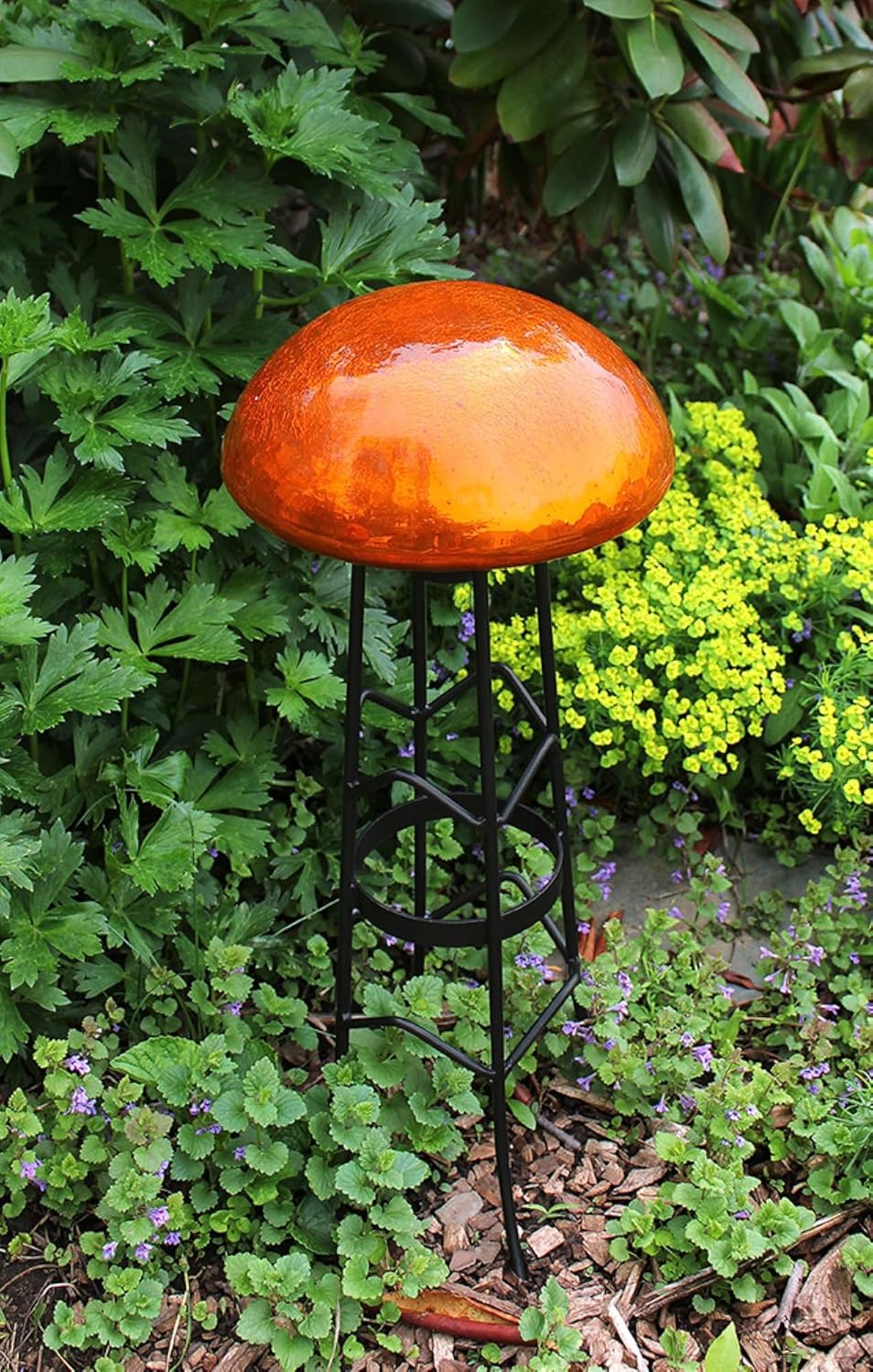 Achla Designs Toadstool, Mandarin