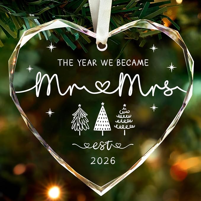 Wedding Gifts - Mr and Mrs Gifts-Wedding Gift for Couples 2026 - Bridal Shower Bride Gift for Married Newlywed - Just Married for Newlywed Couple Bride