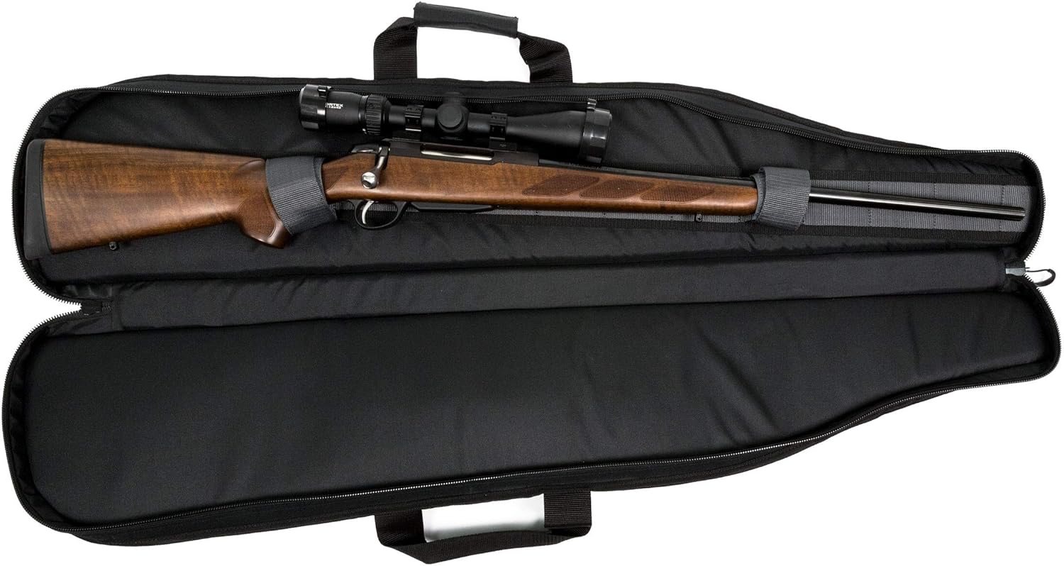 MidwayUSA Heavy Duty Scoped Rifle Case 52" Black