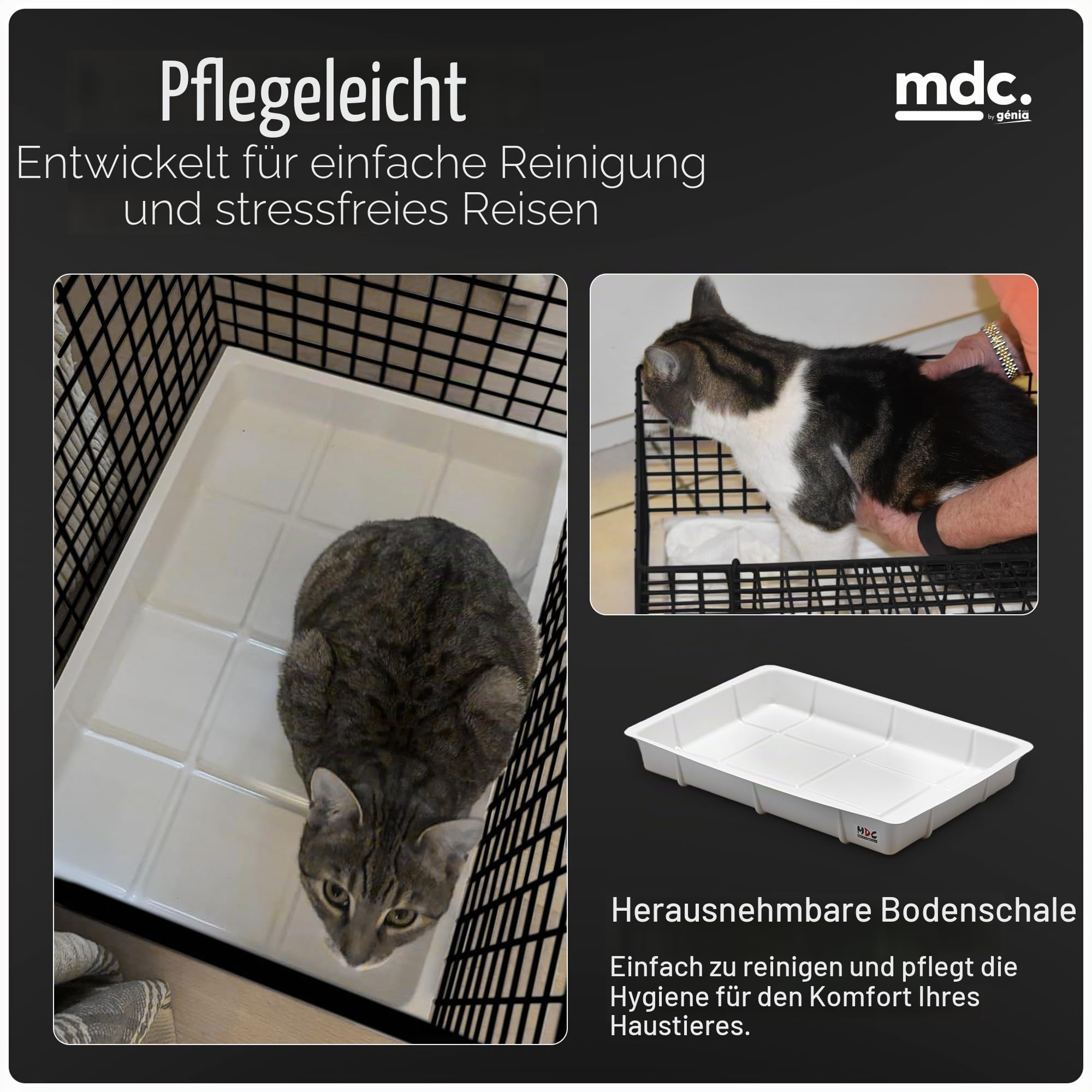 MDC Katzen-Transportkorb