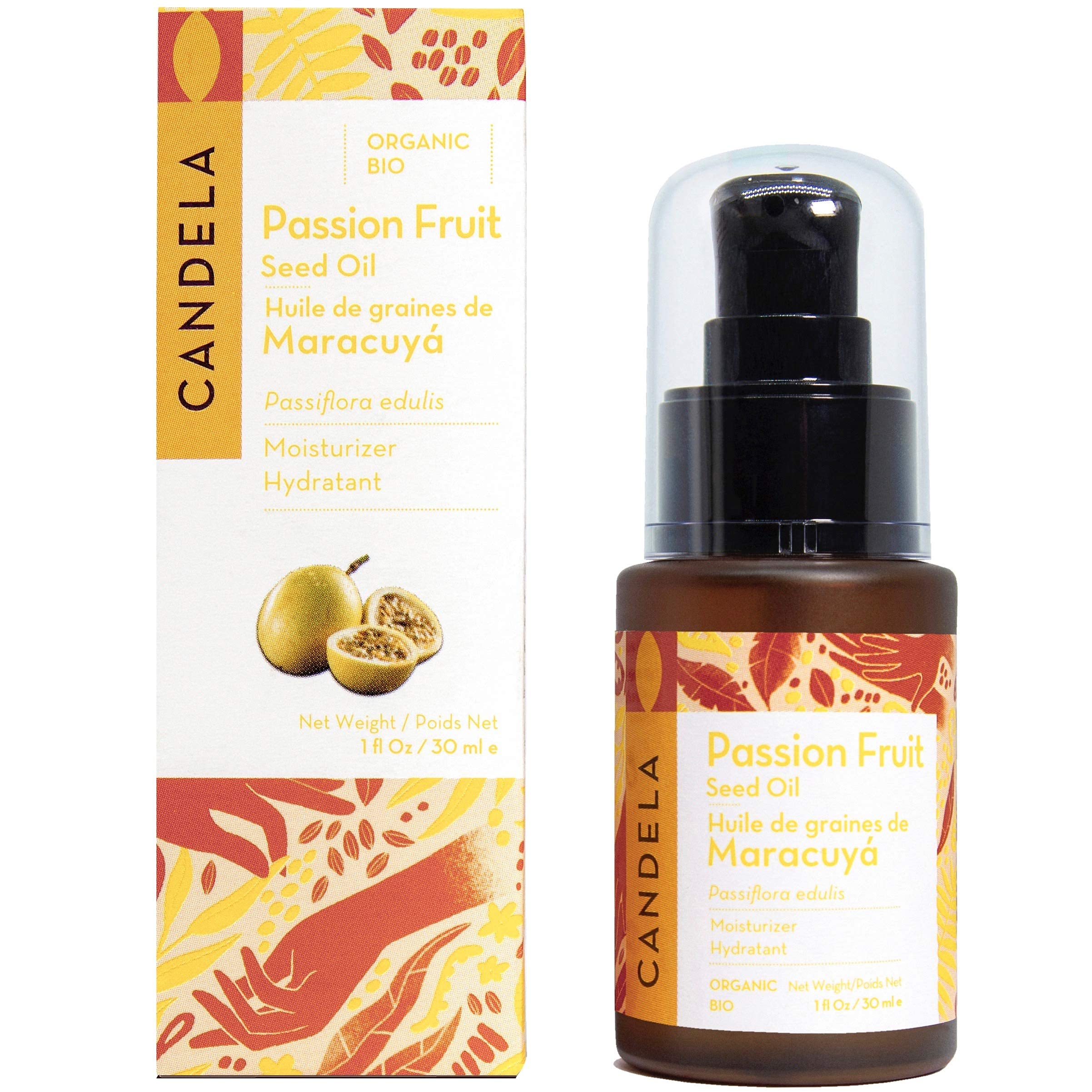 Organic Raw Passion Fruit Seed Oil (Maracuja Oil). 100% Pure. Natural Vitamin C Face Serum. 30ml / 1 fl oz