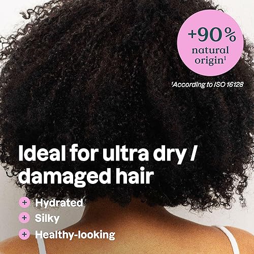 Miniatura 2 de ATTITUDE Barra de champú rica en humedad, origen natural, para cabello ultra seco y dañado, aceite de ricino y arcilla rosa, ingredientes limpios y