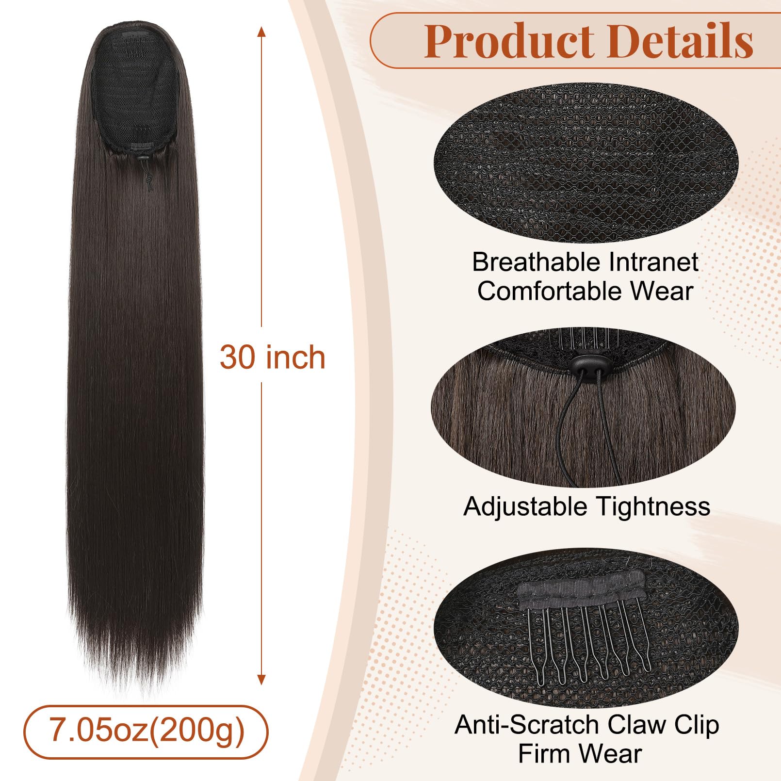 FLUFYMOOZ ponytail extension - Image 3