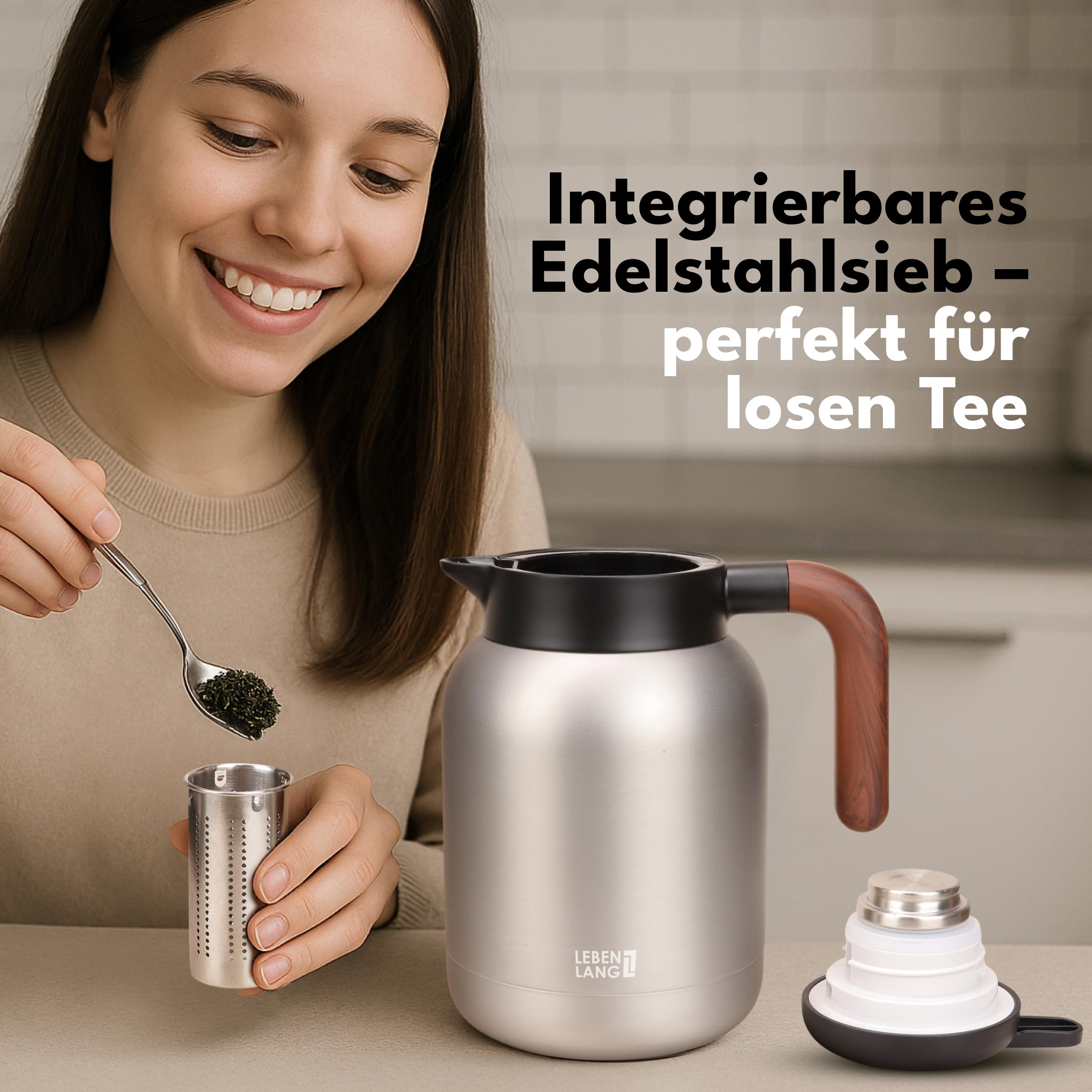 Thermoskan 1.5L - Koffie | Veluwse Partyverhuur
