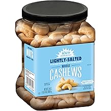 Nut Harvest, Lightly Salted Cashews, 24 Ounce Jar