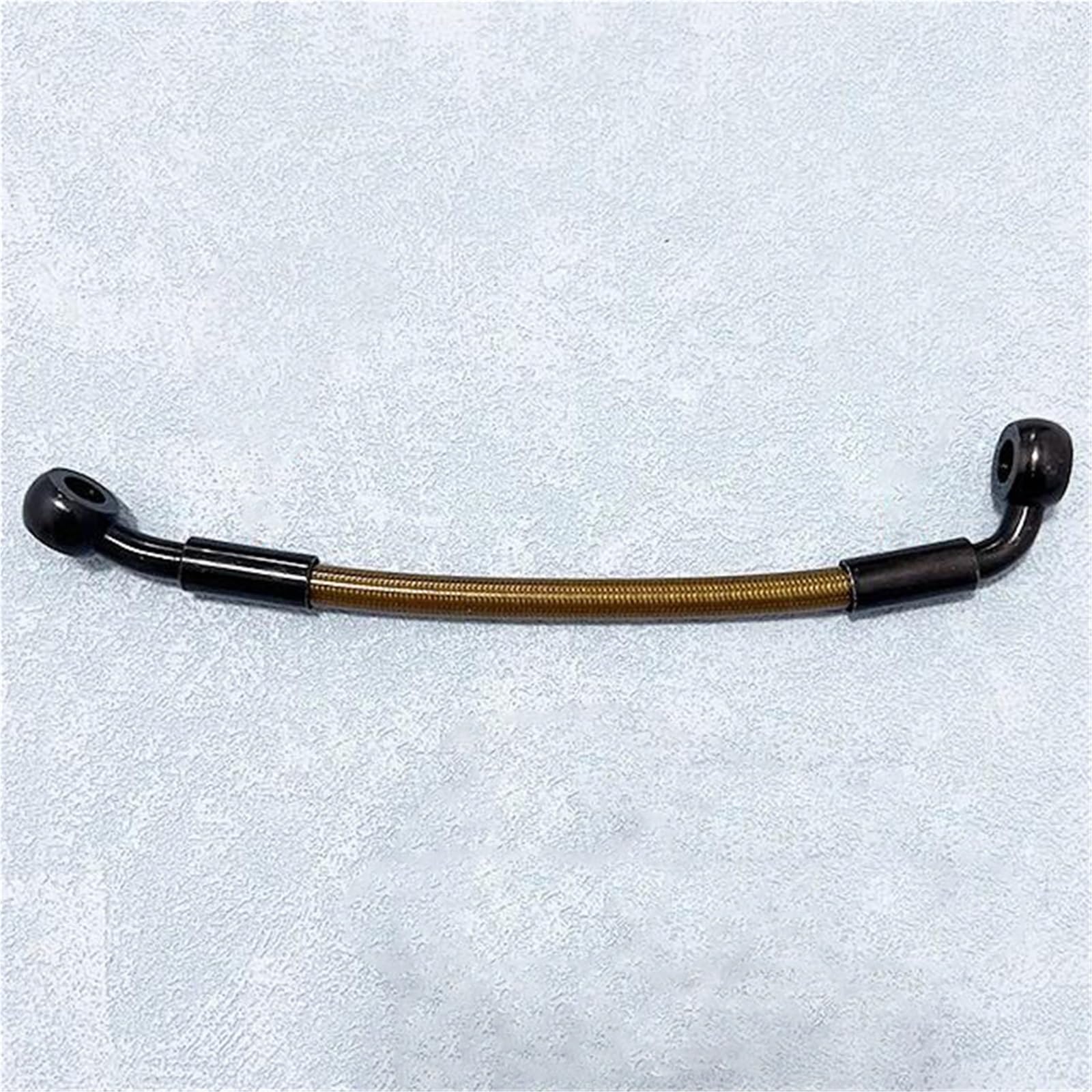 Motorcycle Brake Clutch Line Motorcycle Accessories M10 Banjo Braided Cable Brake Line Hydraulic Oil Hose 10CM-500CM 28°-90°(200CM)
